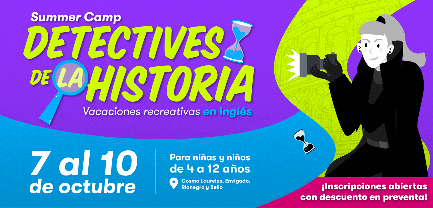 Summer Camp Octubre: Detectives de la historia