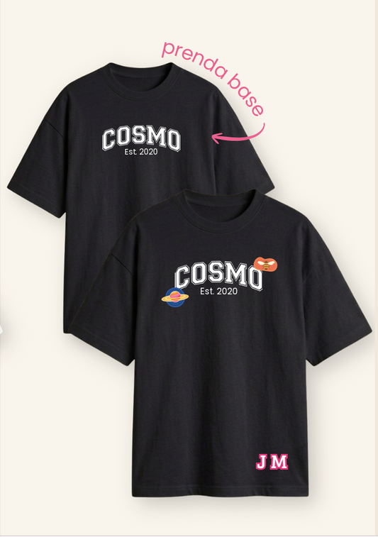 Camiseta Cosmo Negra