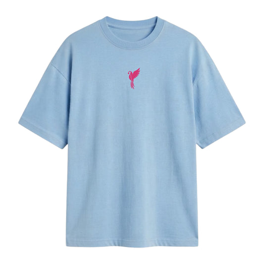 Camiseta Growing with care Azul