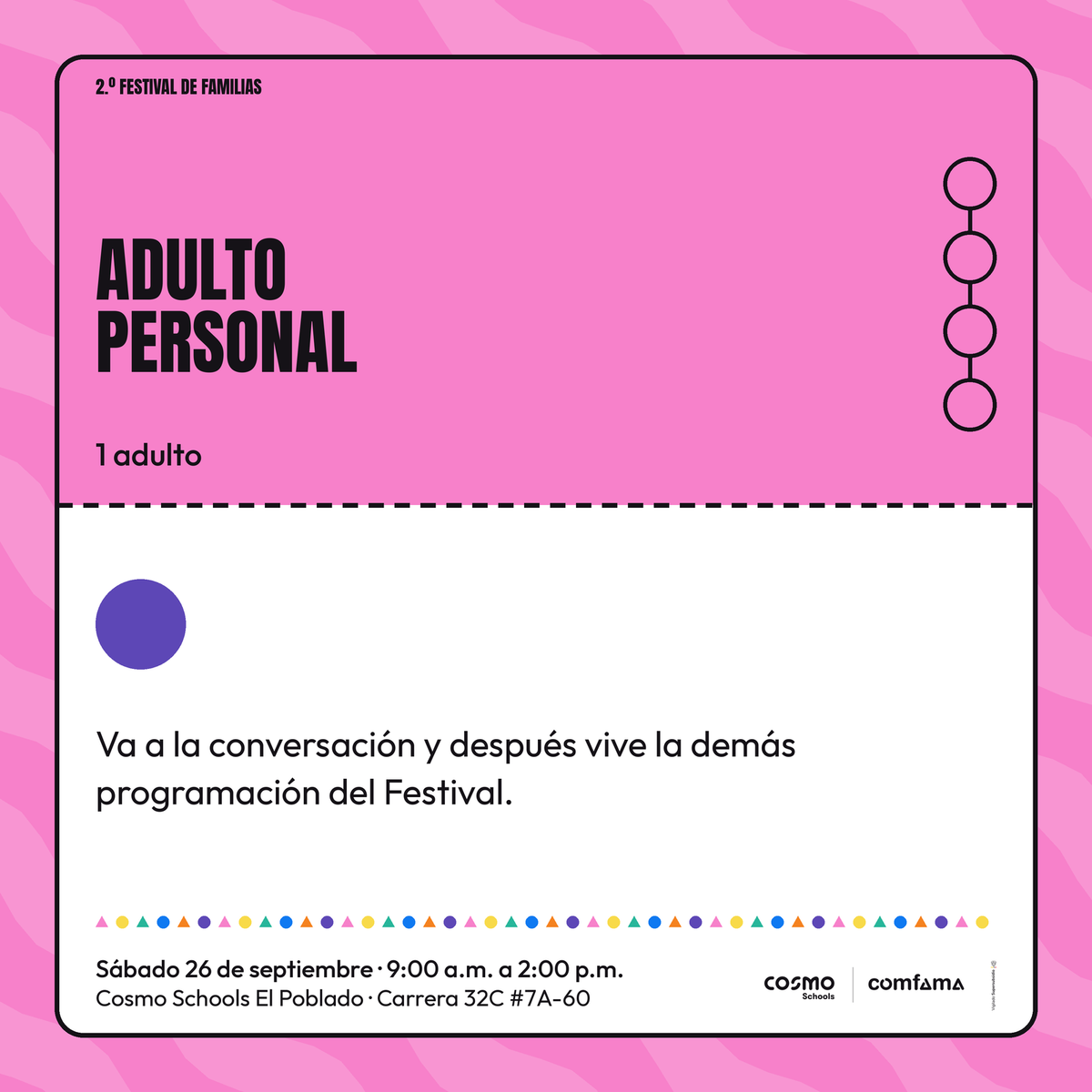Boleta personal adulto